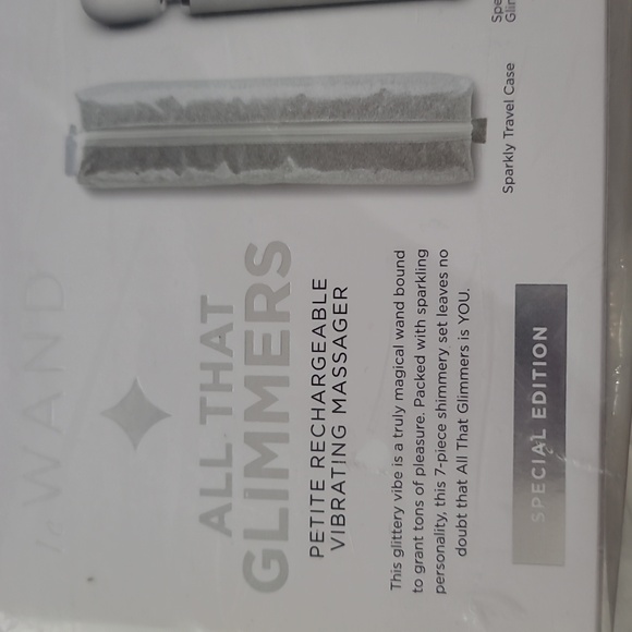 Lewand Siliver Glimmer Special Edition Rechargeable Petetie Wand - Picture 2 of 3